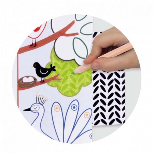 Игра за оцветяване с различни шарки Apli Kids