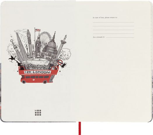 Тефтер Moleskine Limited Edition I am London