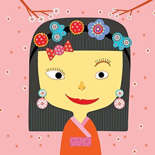 Творчески комплект със стикери Djeco - Физиономии