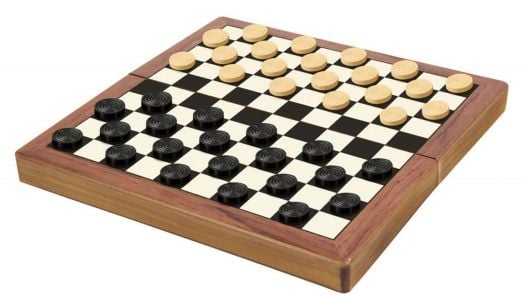 Сгъваема дървена дама Ambassador