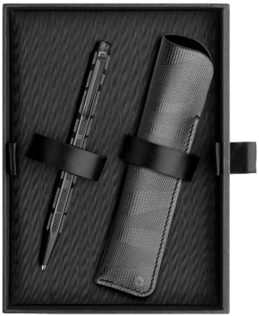 Комплект Caran d'Ache - химикалка Ecridor Black Lines и калъф