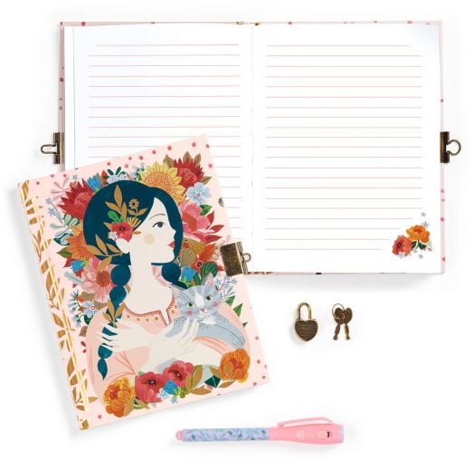 Таен дневник с магическа химикалка Djeco - Oana