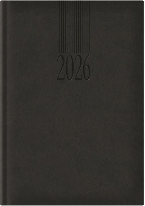 Черен тефтер-органайзер Lediberg Tucson 2026