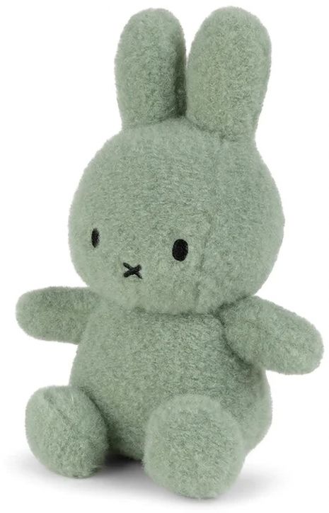 Плюшена играчка Miffy Eco Cotton Candy - бледозелен заек, 23 см.