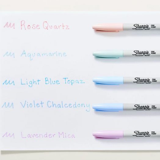 Комплект маркери Sharpie - Mystic Gems, 5 цвята