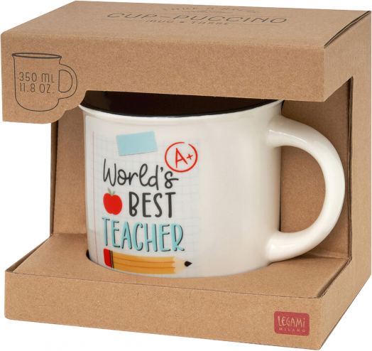 Порцеланова чаша Legami - World's Best Teacher