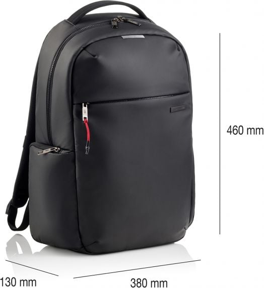 Раница за лаптоп MIquelrius Bag To Work Black, 46 х 38 х 13 см.