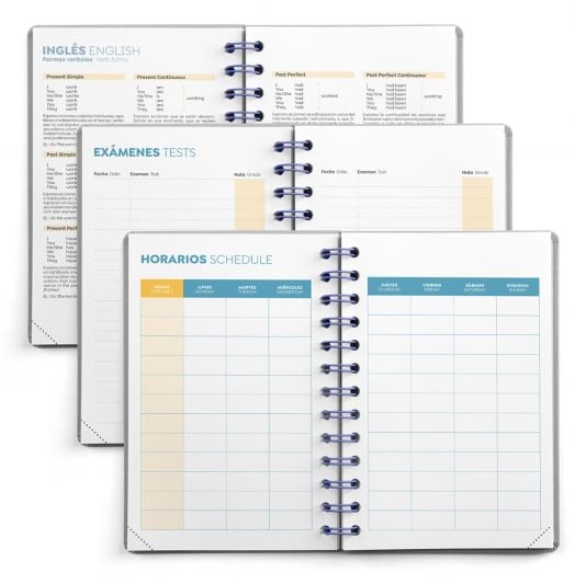 Седмичен тефтер - органайзер Miquelrius Tigers от септември 2025 до август 2026 г.