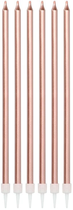Свещички Folat - Розово злато, 16 бр.