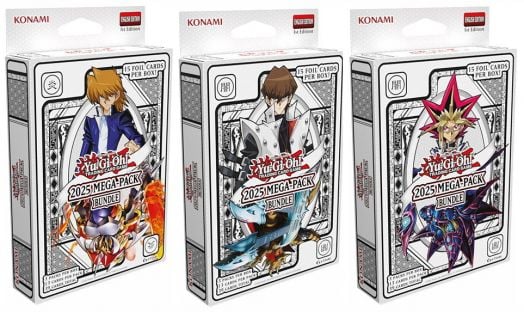 Карти за игра Yu-Gi-Oh! 2025 Mega-Pack Bundle Tuckbox