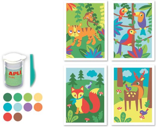 Творчески комплект с пясък Apli Kids