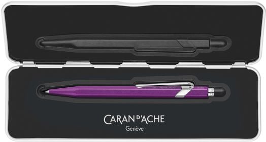 Химикалка Caran D'Ache 849 Colormat-X, виолетова