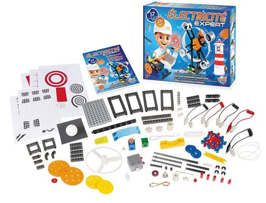 Комплект за експерименти Buki - Експертно електричество, 17 модела