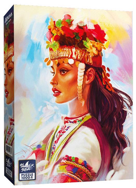 Пъзел Black Sea Puzzles - Албена, 1000 части