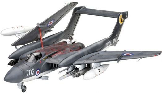 Сглобяем модел Revell - Британски изтребител Sea Vixen FAW 2