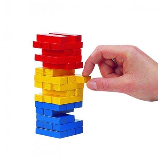 Дървена балансна кула Goki