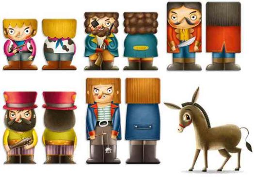 Детска настолна игра: Бременските музиканти