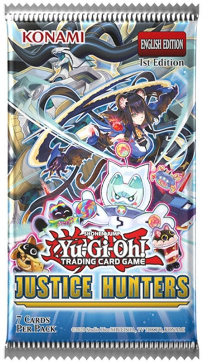 Карти за игра Yu-Gi-Oh! Justice Hunters Booster