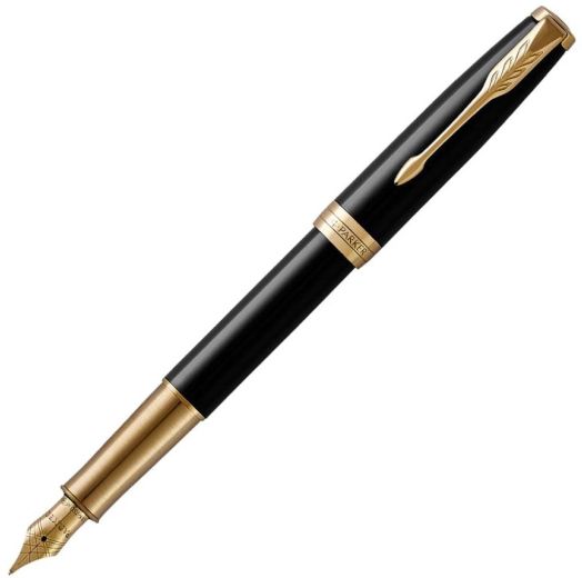 Писалка Parker Royal Sonnet Black Lacquer GT