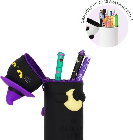 2-в-1 силиконов несесер Legami Kawaii - Kitty Witch