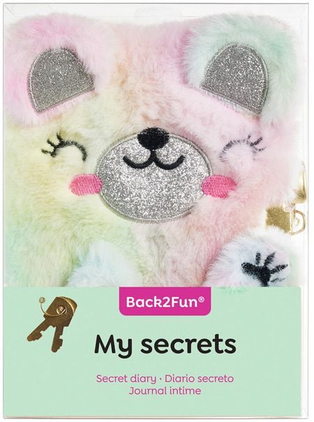 Таен дневник с ключ Miquelrius Back2Fun - Мече