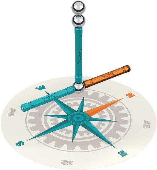 Магнитен конструктор Geomag Mechanics Motion Compass, 35 части