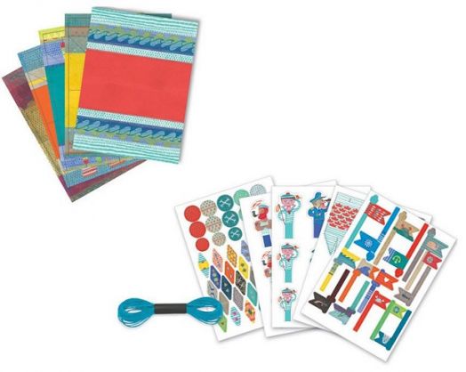 Комплект за оригами Djeco: Лодки