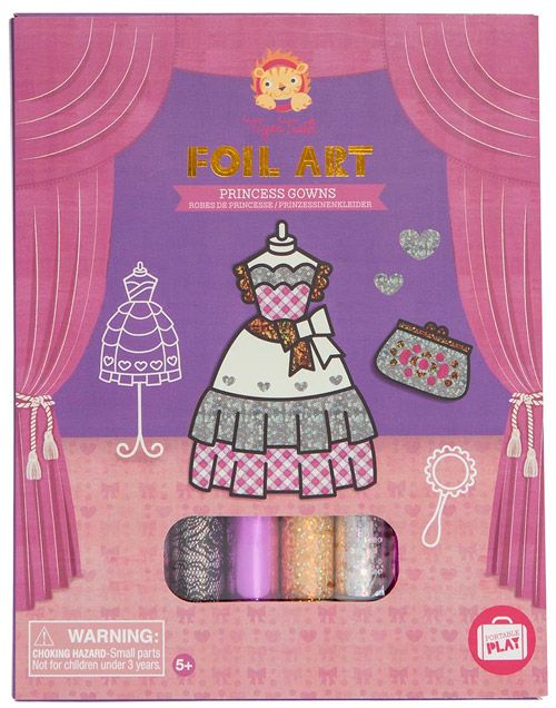 Комплект за фолиево изкуство Tiger Tribe - Мода за принцеси