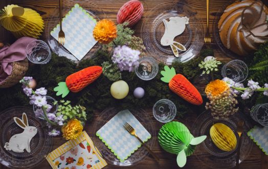 Салфетки PartyDeco - Зайче, 20 бр.