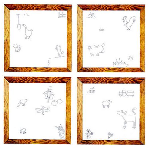 Комплект за рисуване с вода Tiger Tribe - Ферма