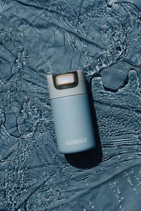 Стоманена термочаша Kambukka Etna Breezy Blue, 0.300 л.