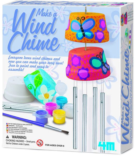 Нарисувай и оцвети 4M - Вятърни камбанки