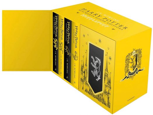 Harry Potter Hufflepuff House Editions Hardback Box Set