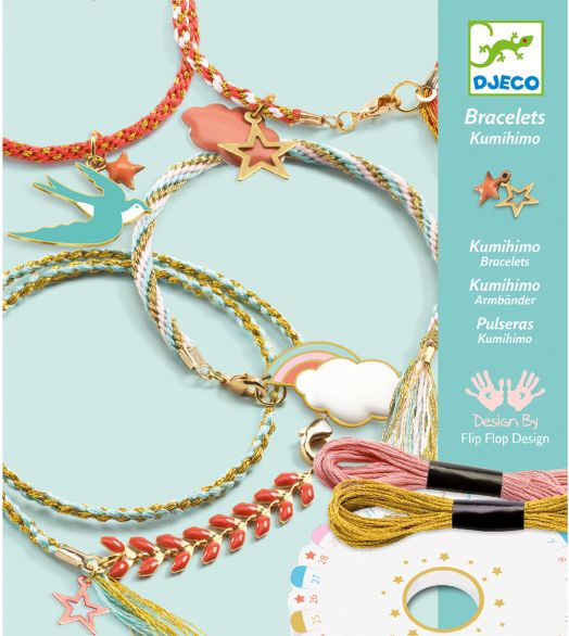 Творчески комплект Djeco - Направи сам бижута Celeste