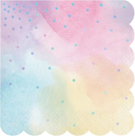 Салфетки Creative Party - Iridescent Lunch, 16 бр.
