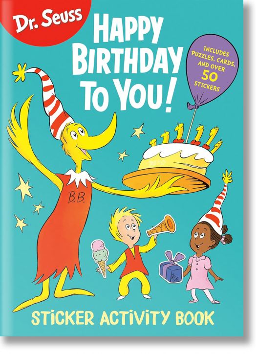 Dr. Seuss: Happy Birthday To You Sticker Activity Book