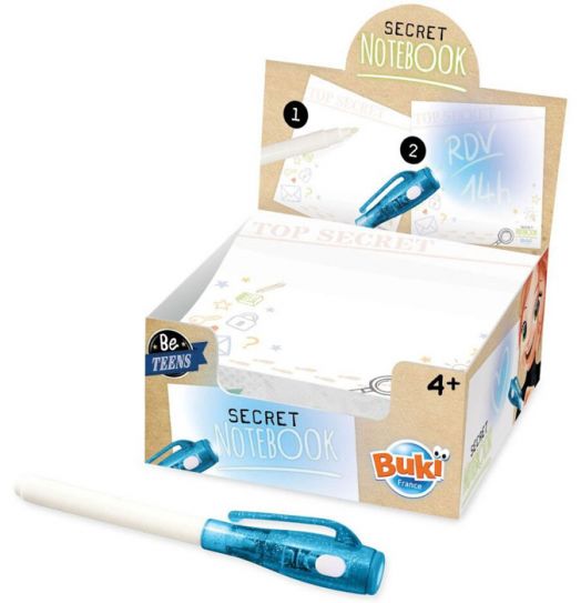 Творчески комплект Buki: Таен бележник с 300 листчета