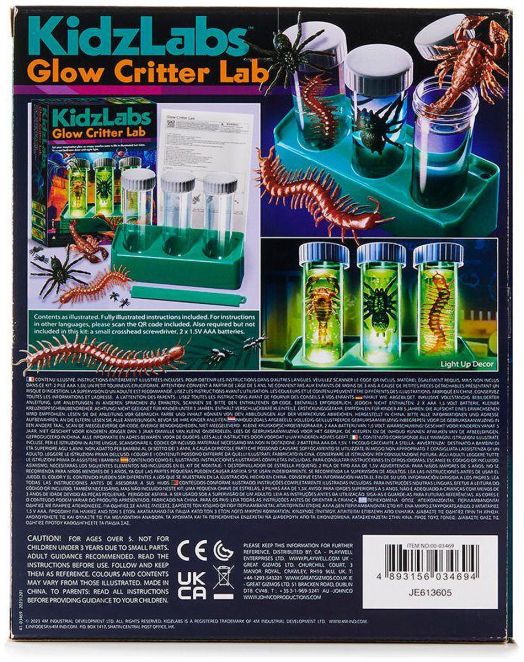 Детска лаборатория 4M - Светещи насекоми