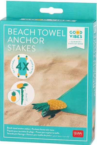 Държач за плажна хавлия Legami - Pineapple