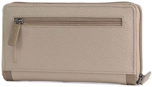 Дамски портфейл Bugatti Sina Long Zip, бежов