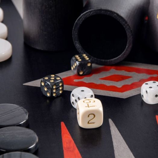 Табла Manopoulos с отделения - черен дъб-сребро, 48 х 30 см.