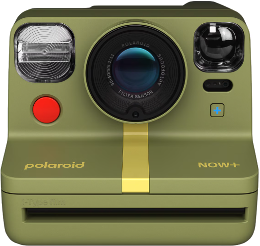 Фотоапарат за моментни снимки Polaroid Now+ Gen 2, Forest Green