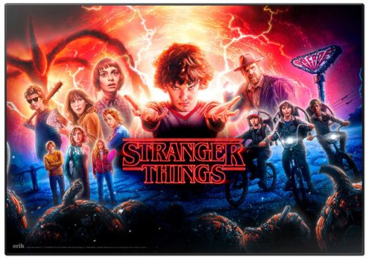 Подложка за бюро Stranger Things