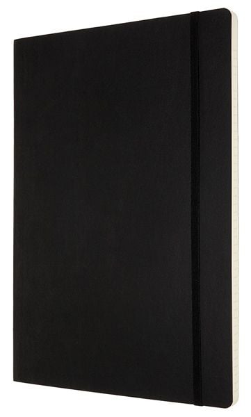 Черен тефтер Moleskine Pro Collection A4 Black с меки корици