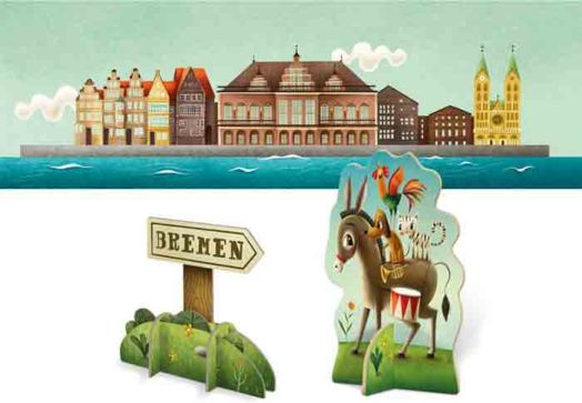 Детска настолна игра: Бременските музиканти