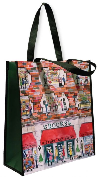 Чанта за пазаруване Galison A Day at the Bookstore