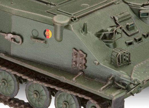 Сглобяем модел Revell - Танк BTR-50PK