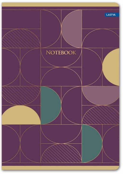 Тетрадка Lastva Harmony А5, 50 листа с широки редове
