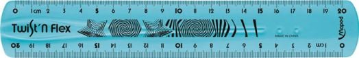 Гъвкава ученическа линийка Maped Twist'n Flex, 20 см.