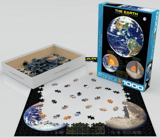 Пъзел Eurographics - Планетата Земя, 1000 части